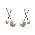 Shangjie oem anillo s925 sliver moda pendientes plateados aretes de perlas aretes al por mayor